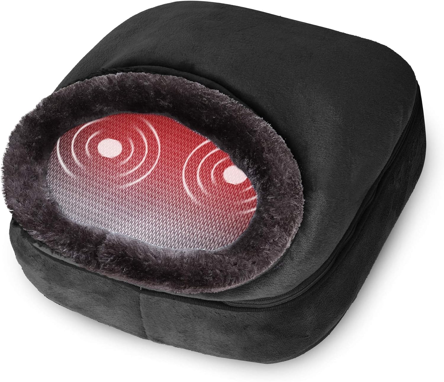 Electric Foot Feet heat Warmer with Massage Vibration & back Heating Cushion pad Nieuw binnen, erg populair