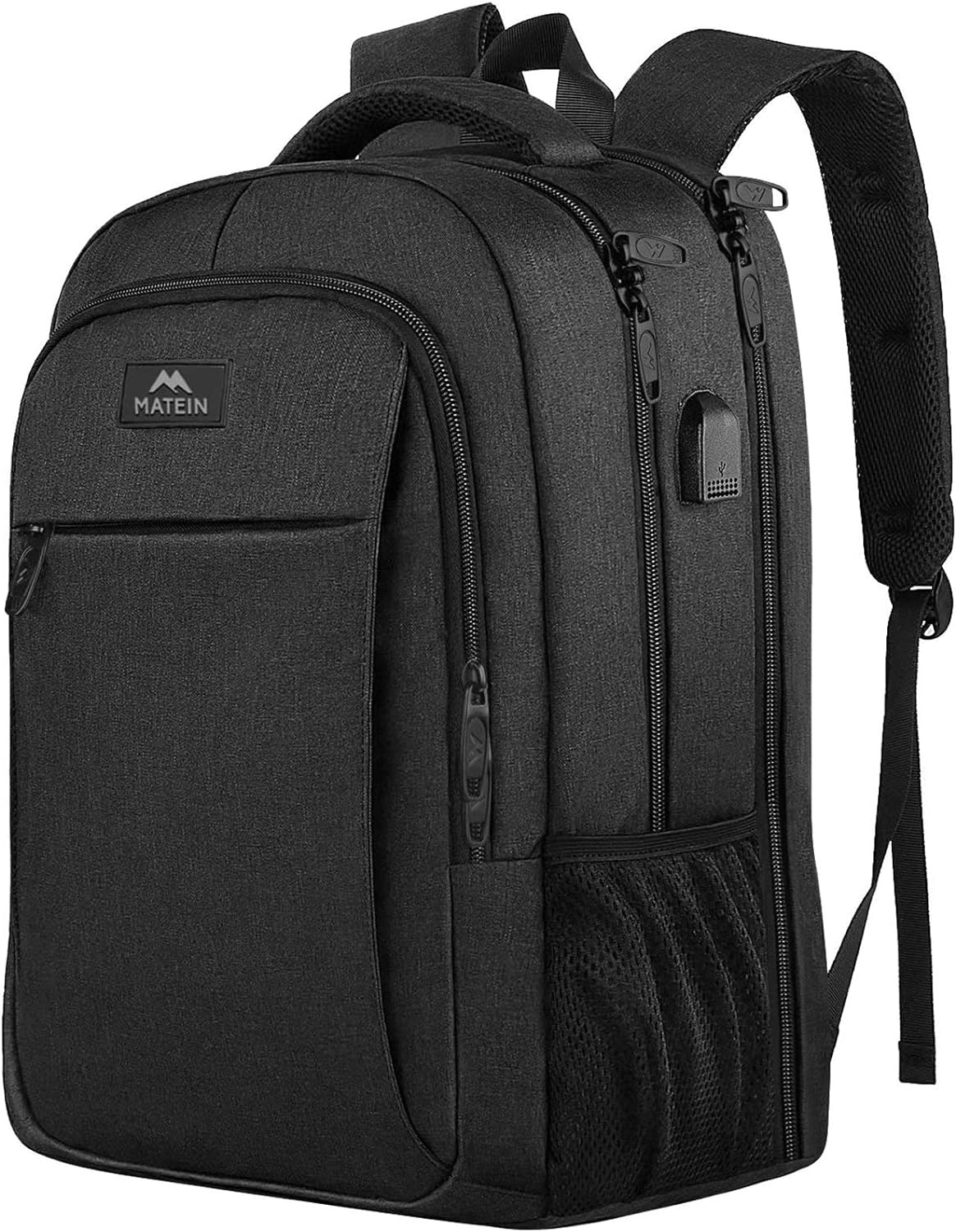 Unisex Lightweight Travel Laptop Backpack, Work Bag with USB Charging ...