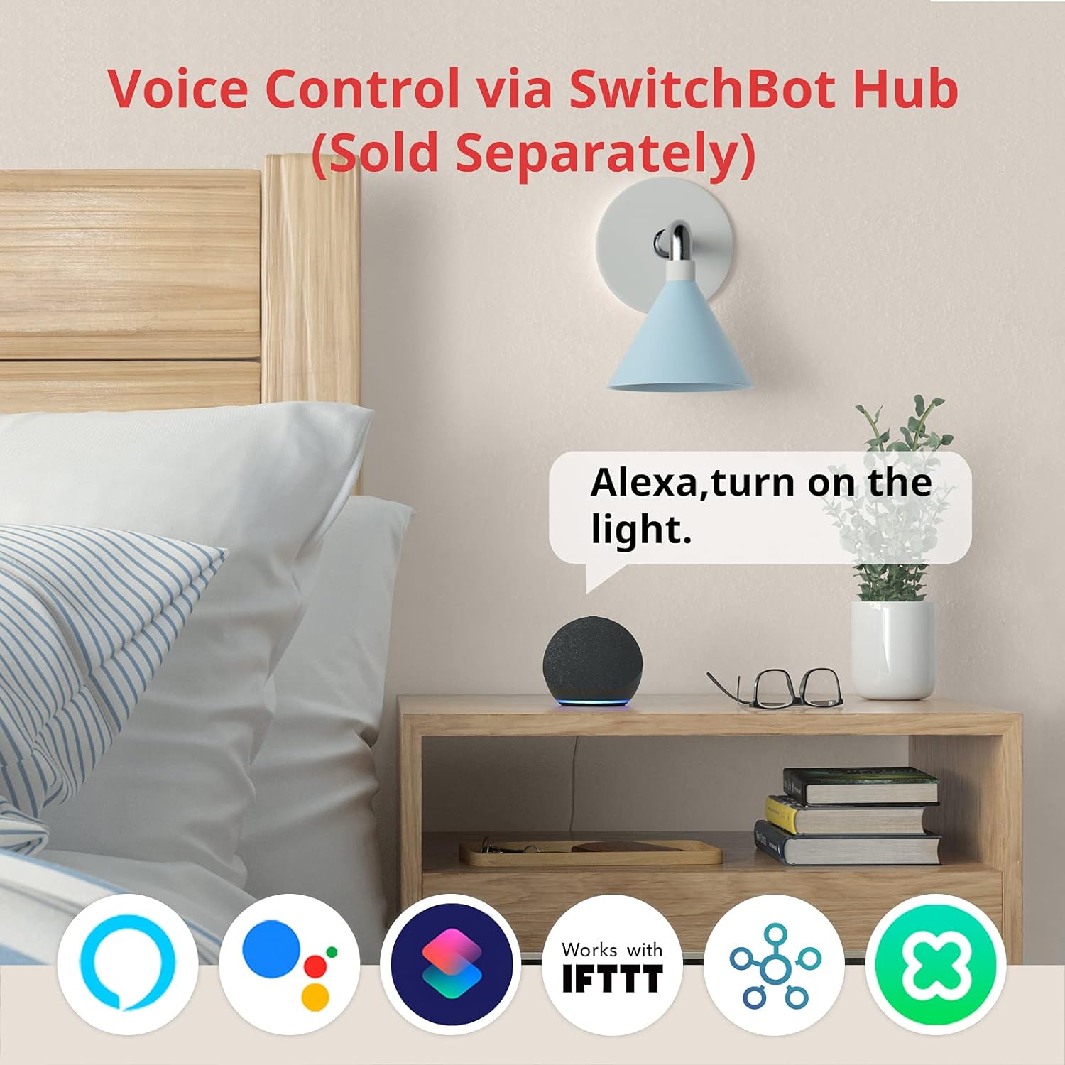 sin cables inalámbrica aplicación o Temporizador de control, Switchbot Smart Interruptor Botón empujador