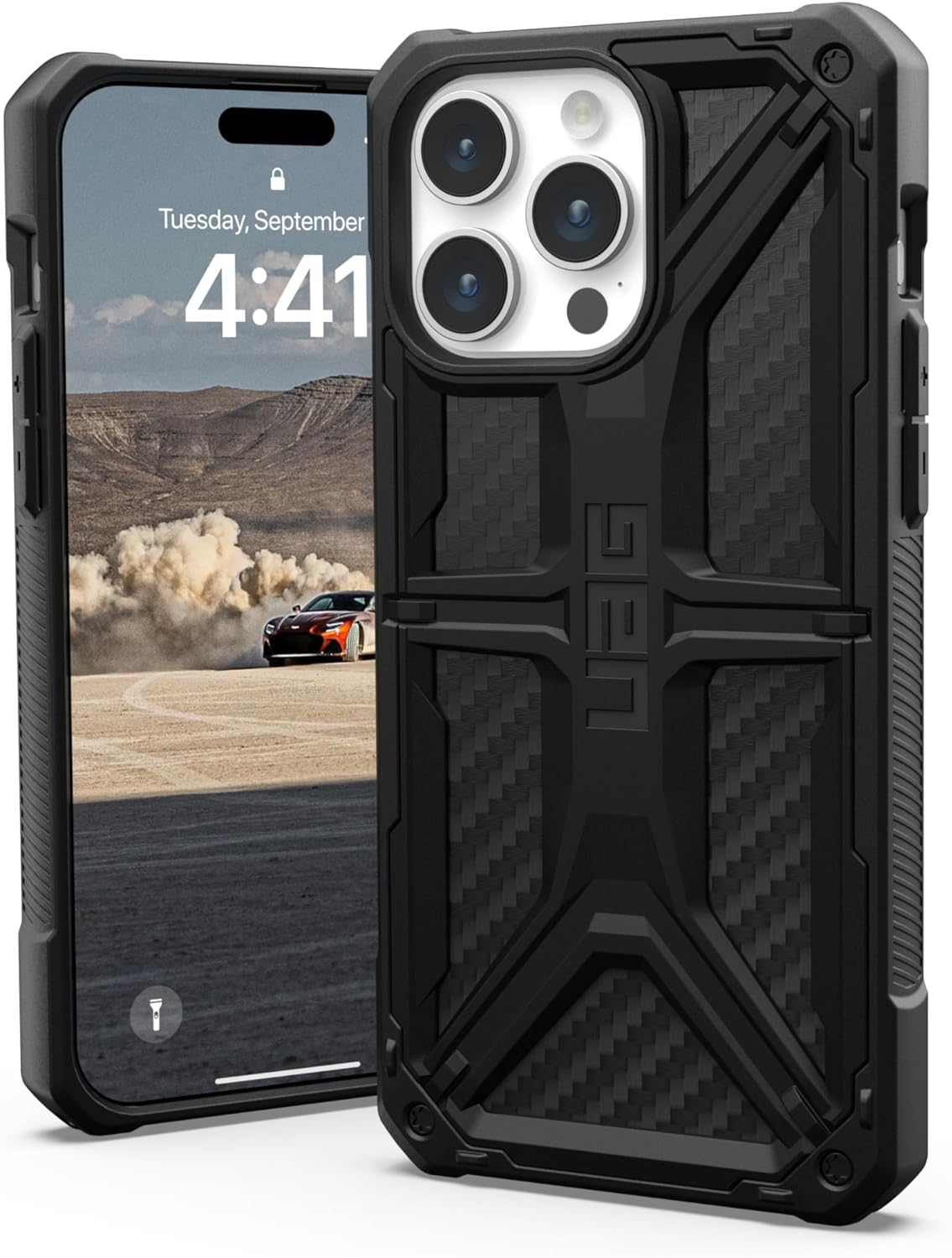 Urban Armor Gear UAG Case Compatible with iPhone 15 Pro Max Case 6.7  Monarch