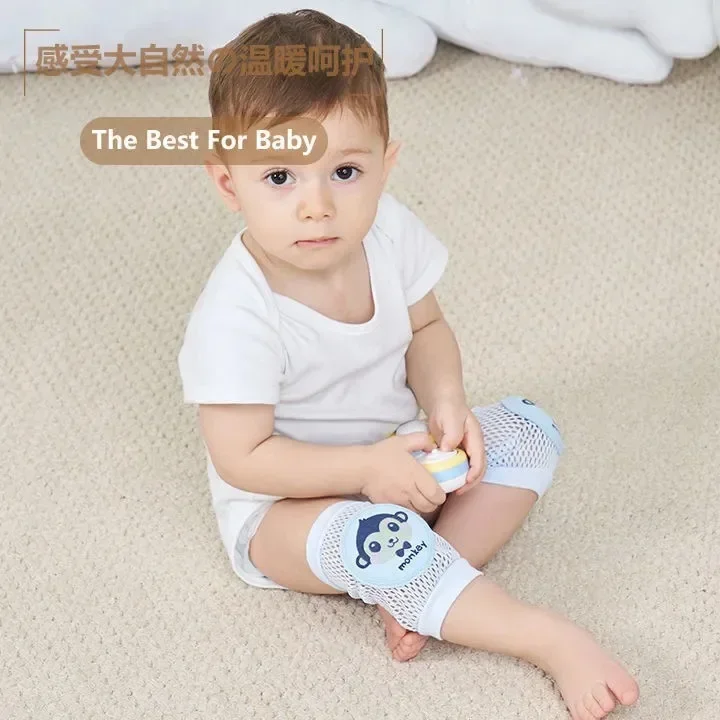 Baby Knee Pads Safety Mesh Kneepad Protector Leg Warmer cushion Legging Infants